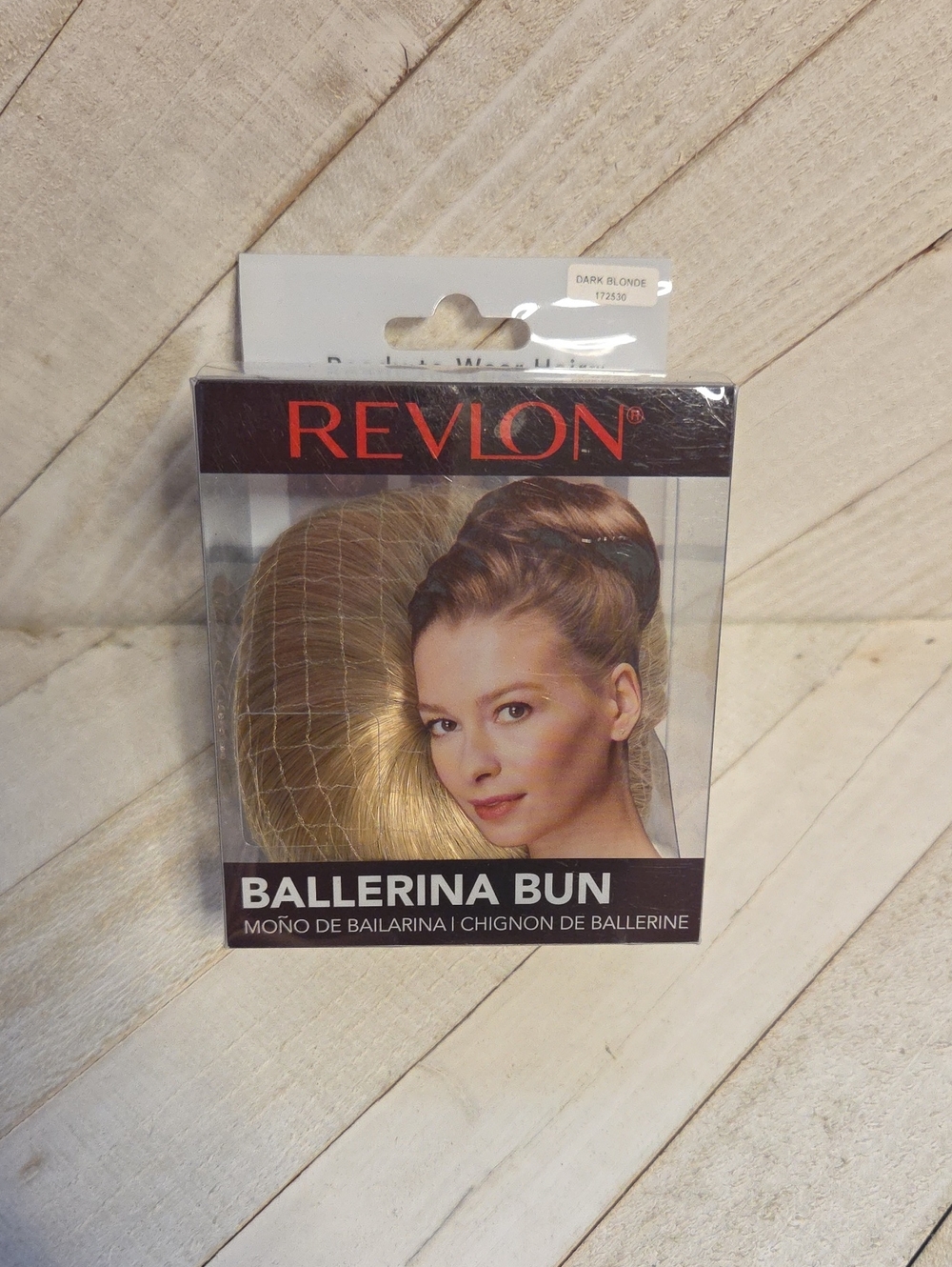 New Revlon Ballerina Bun Dark Blonde Hair Accent Ready To Wear